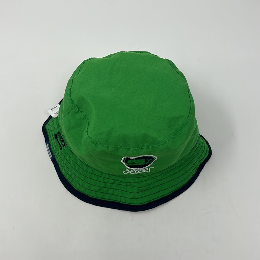 Dozer Boys Reversible Green Blue Whale Bucket Sun Hat - Picture 4 of 8